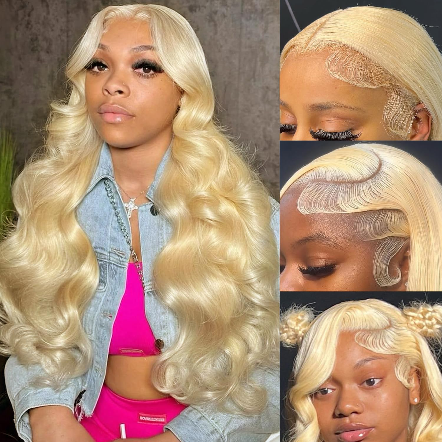 Lace Front Wig - 613 Honey Blonde 13x6 Lace Front