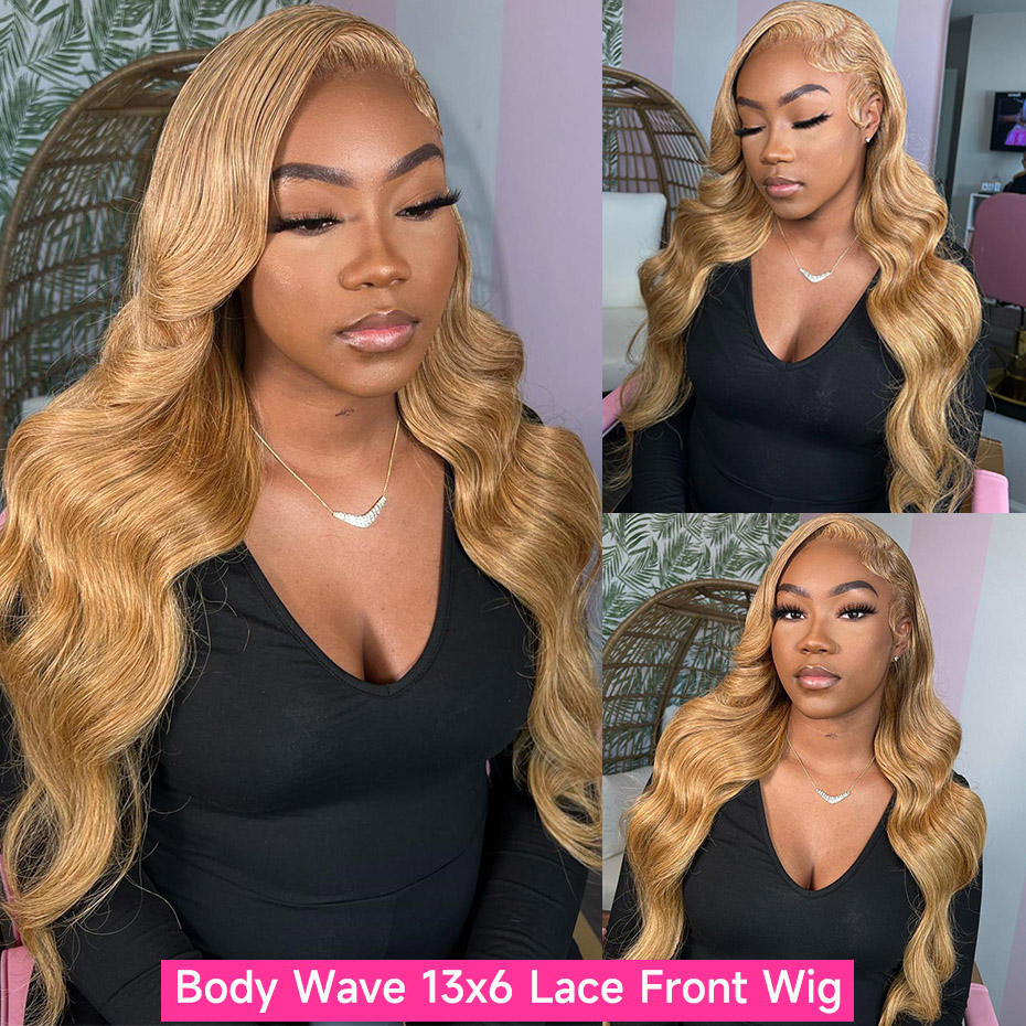 38 40 inch #27 Honey Blonde Co - Lace Front Wig incelemesi ve fiyatı