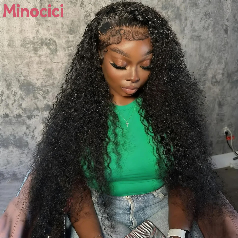 40 Inch Deep Wave Human Hair W - Lace Front Wig incelemesi ve fiyatı