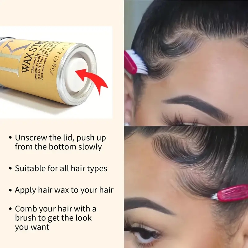 2/5Pcs Hair Wax Stick For Kids - Hair Care Women incelemesi ve fiyatı
