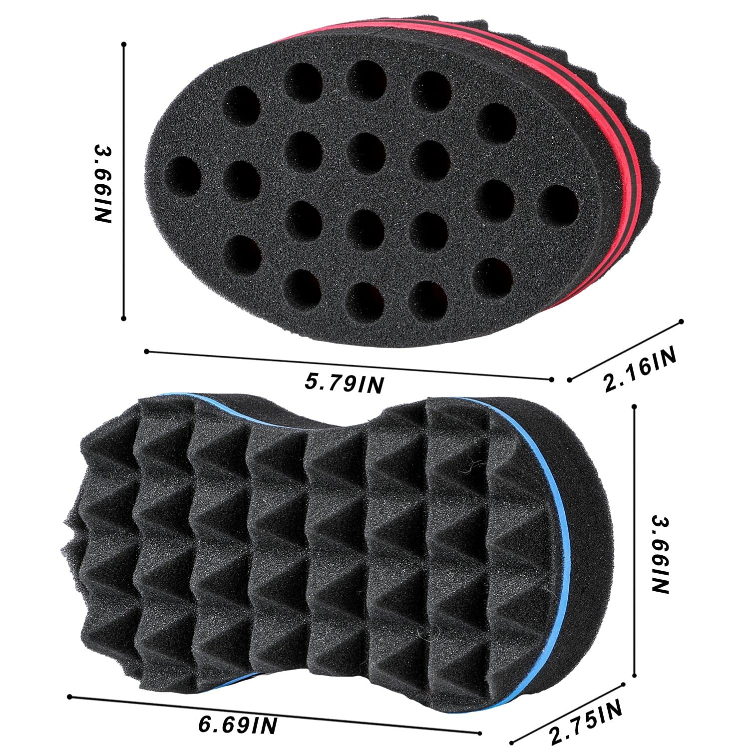 1Pcs Oval Double Sides Magic T - Twist Sponge Coil incelemesi ve fiyatı