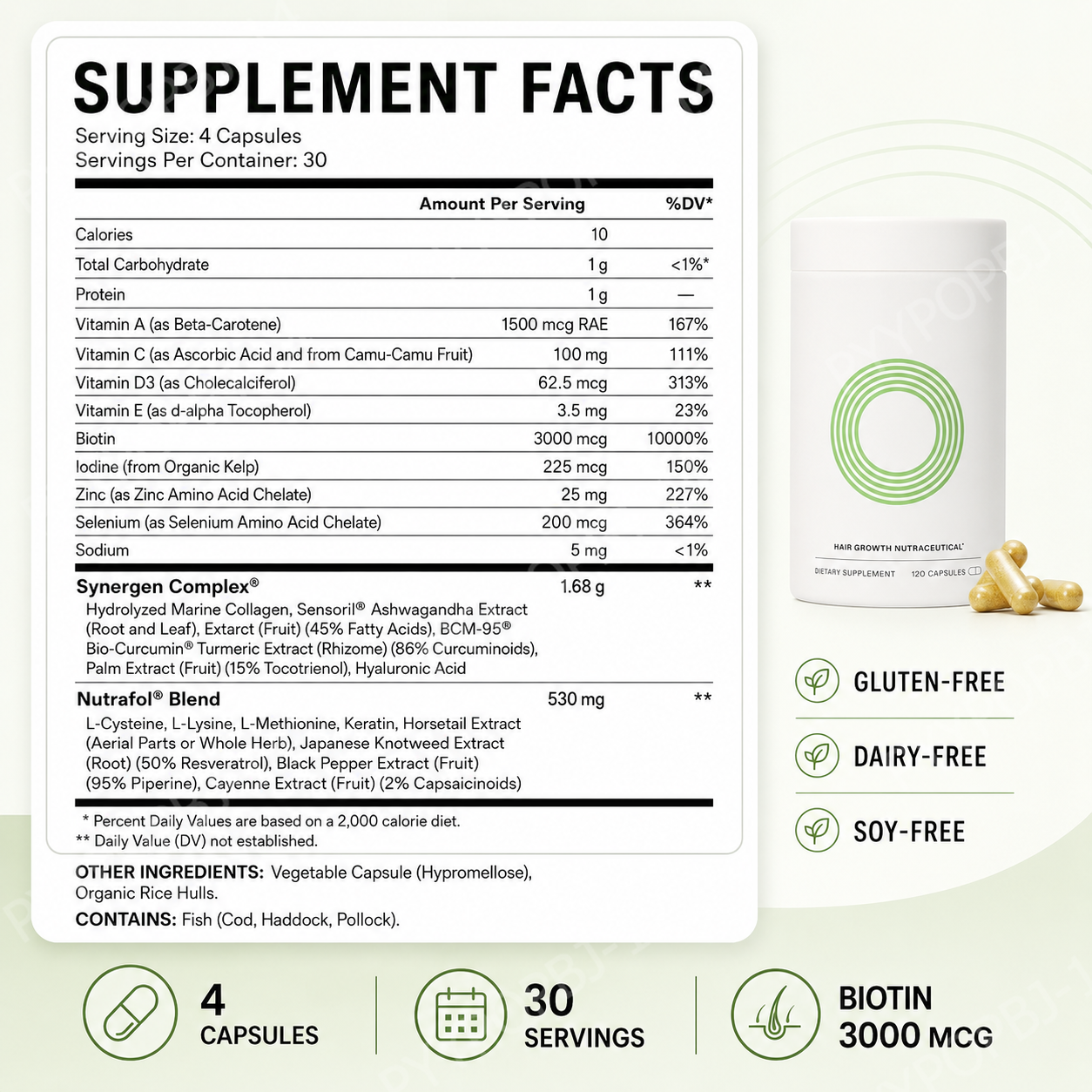 Herbal Hair Nutrition Capsules - Hair Care Herbal incelemesi ve fiyatı
