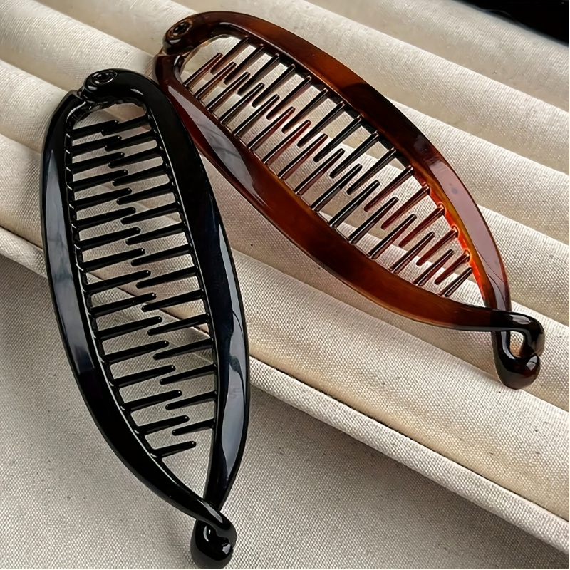 2PCS Elegant Fish Comb Hair Cl - Hair Care Women incelemesi ve fiyatı