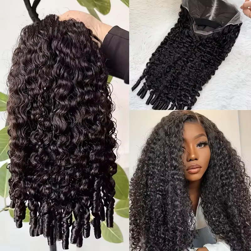 Burmese Curly Human Hair 13x6  - Lace Front Wig incelemesi ve fiyatı
