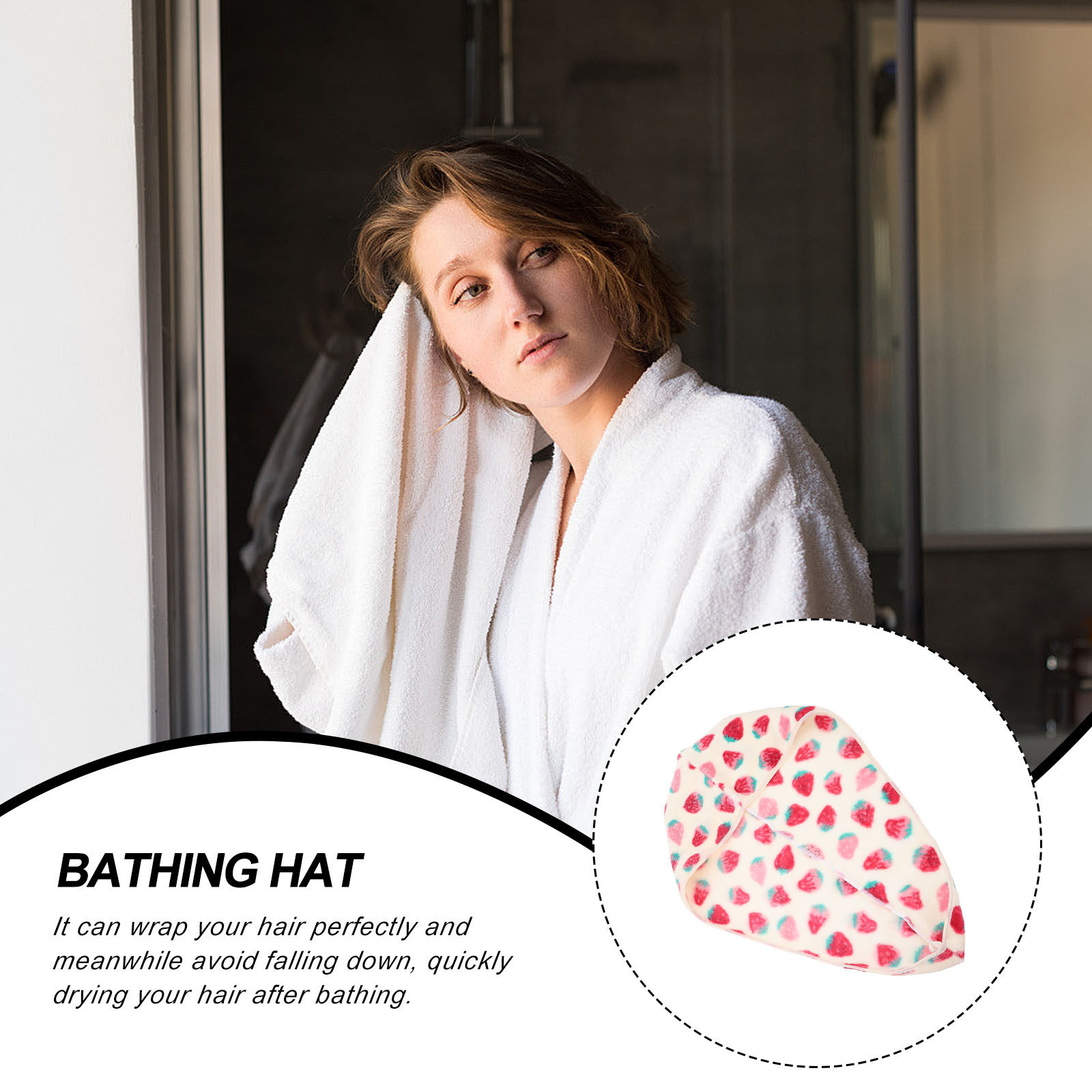 1Pcs Adorable Strawberry Hair  - Hair Care Women incelemesi ve fiyatı