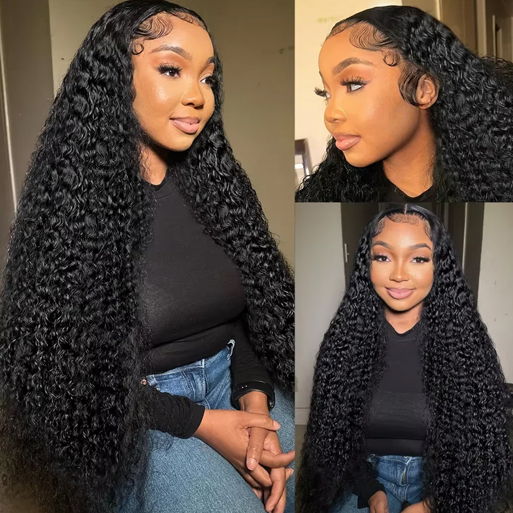 40 42 Inch HD 13x6 Jerry Curly - Lace Front Wig incelemesi ve fiyatı