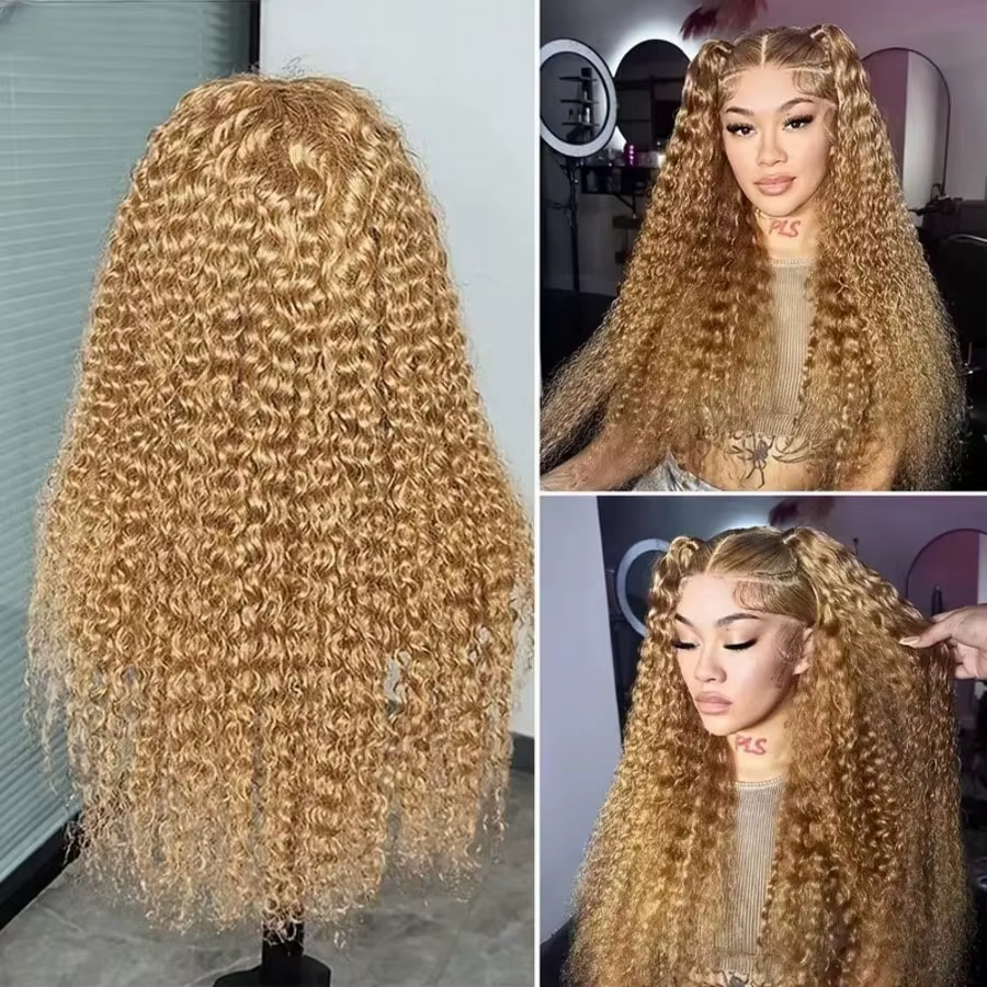 34 38Inch Honey Blonde Wig Hum - Lace Front Wig incelemesi ve fiyatı