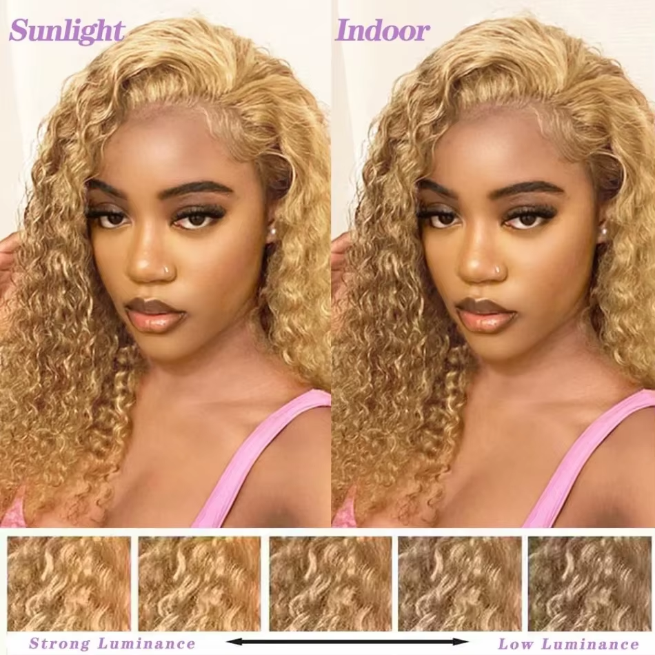 34 38Inch Honey Blonde Wig Hum - Lace Front Wig incelemesi ve fiyatı