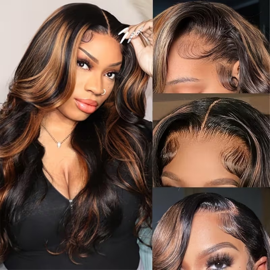Body Wave Lace Front Wig Highl - Lace Front Wig incelemesi ve fiyatı