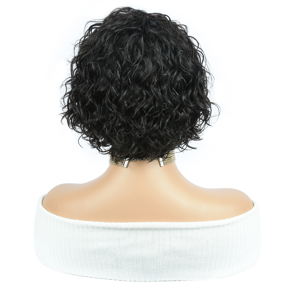 Curly Human Hair Wigs Full Mac - Hair Care Women incelemesi ve fiyatı