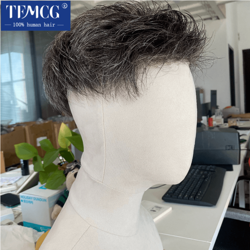 Pre Styled Male Hair Prosthesi - Lace Front Wig incelemesi ve fiyatı