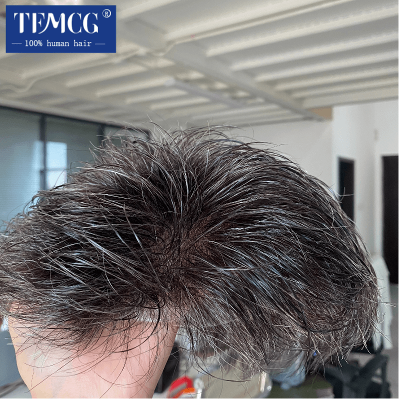 Pre Styled Male Hair Prosthesi - Lace Front Wig incelemesi ve fiyatı