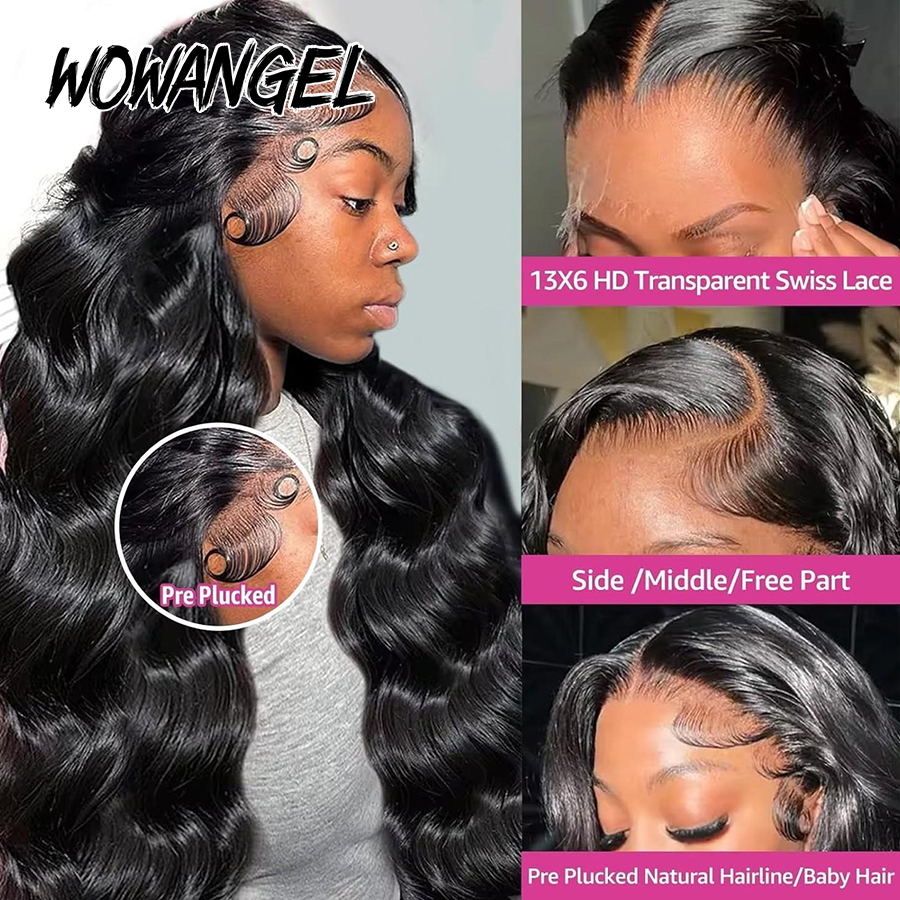 Wow Angel Body Wave Jet Black  - Lace Front Wig incelemesi ve fiyatı